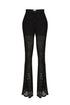 BELIZE SHINY FLARE TROUSERS